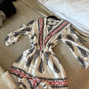 3/4 Sleeve Boutique Romper